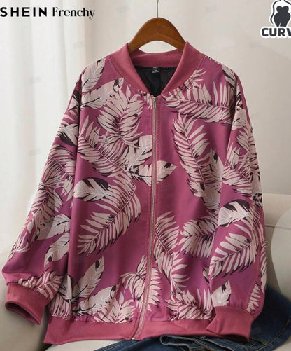 Minimally Casual Printed Women's Jacket - Daily Goods