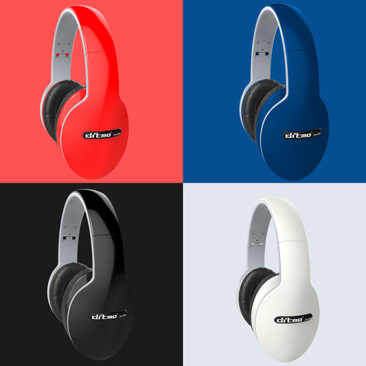 Wired Headset with 40mm Drivers, Noise-Isolating Head-Mounted Design, 3.5mm Stereo Plug - Daily Goods