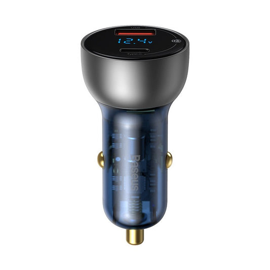 65W Dual-Port Fast Car Charger – Type-C & USB Quick Charge for Phones and Laptops - Daily Goods