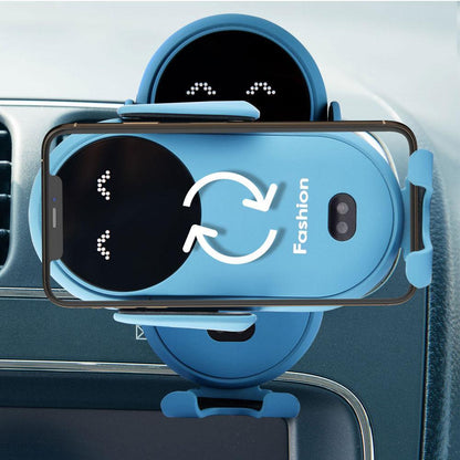 Wireless Charger Car Phone Holder – 10W Fast Charging Magnetic Dashboard & Air Vent Mount for 4–6.5" Phones - Daily Goods