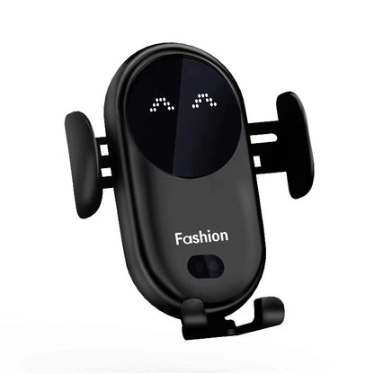 Wireless Charger Car Phone Holder – 10W Fast Charging Magnetic Dashboard & Air Vent Mount for 4–6.5" Phones - Daily Goods