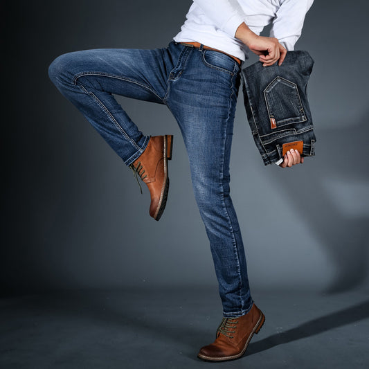 Men’s Denim Cargo Jeans – 100% Cotton Casual Pants for Leisure Wear - Daily Goods