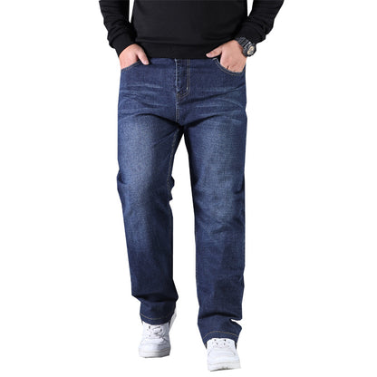 Men’s Fashion Minimalist Solid Color Pants – Cotton & Polyester Blend Casual Trousers - Daily Goods