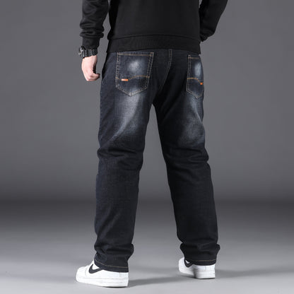 Men’s Fashion Minimalist Solid Color Pants – Cotton & Polyester Blend Casual Trousers - Daily Goods