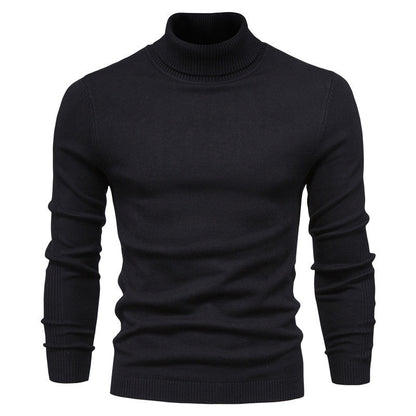 Men’s Long Sleeve Casual Top – Polyester Blend Loose Fit Pullover in Multiple Colors - Daily Goods