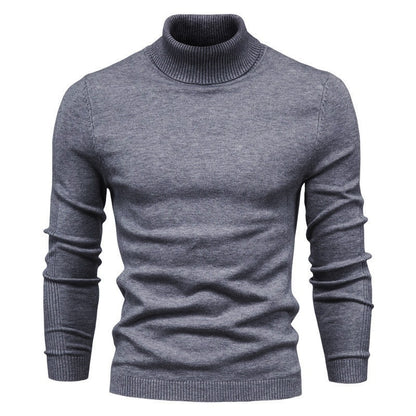 Men’s Long Sleeve Casual Top – Polyester Blend Loose Fit Pullover in Multiple Colors - Daily Goods