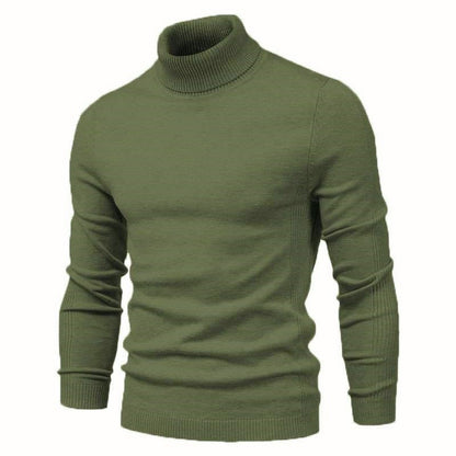 Men’s Long Sleeve Casual Top – Polyester Blend Loose Fit Pullover in Multiple Colors - Daily Goods