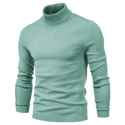 Men’s Long Sleeve Casual Top – Polyester Blend Loose Fit Pullover in Multiple Colors - Daily Goods