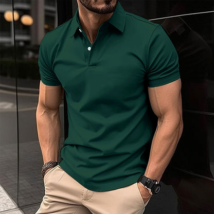 Men’s Summer Polo T-Shirt – Short Sleeve - Daily Goods
