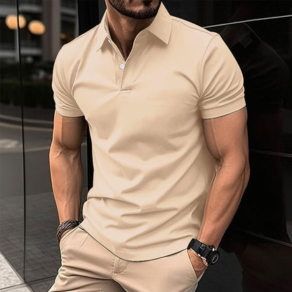 Men’s Summer Polo T-Shirt – Short Sleeve - Daily Goods