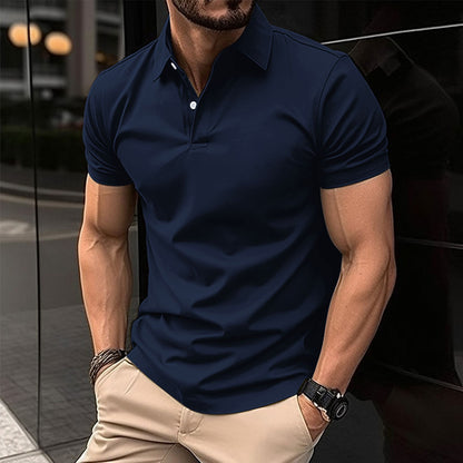 Men’s Summer Polo T-Shirt – Short Sleeve - Daily Goods