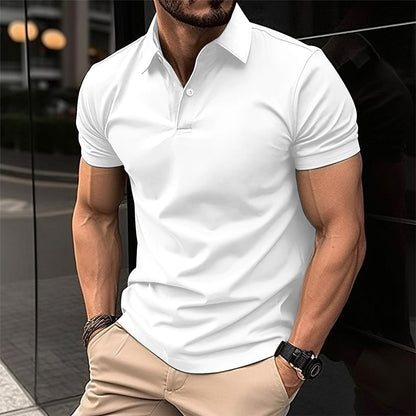 Men’s Summer Polo T-Shirt – Short Sleeve - Daily Goods