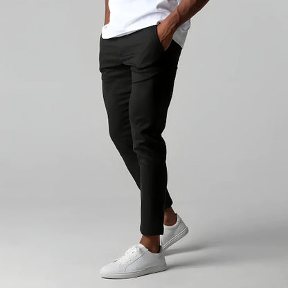 Men’s Tight-Fit Polyester Trousers – High-Temperature - Daily Goods