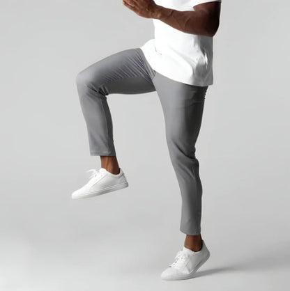 Men’s Tight-Fit Polyester Trousers – High-Temperature - Daily Goods