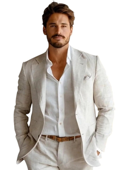 Men’s Solid-Color Polyester Jacket – Casual Leisure Wear, Multiple Color Options, Graphic Customizable - Daily Goods