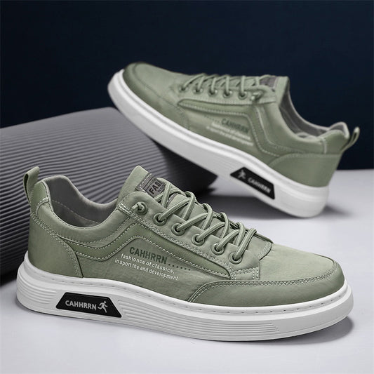 Men’s Low-Top Board Shoes – Casual Elastic Band Sneakers - Daily Goods