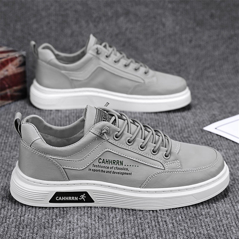 Men’s Low-Top Board Shoes – Casual Elastic Band Sneakers - Daily Goods