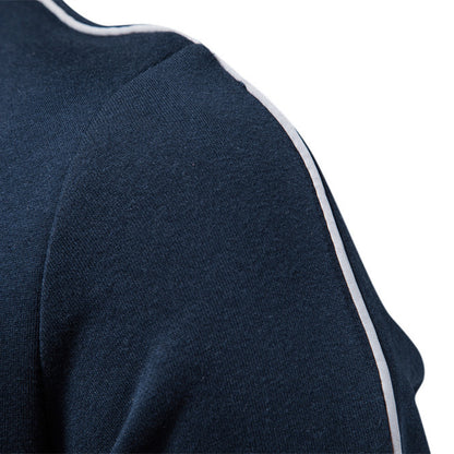 Men’s Cotton Cardigan – Loose Fit Casual Long Sleeve Knit Jacket with Straight Sleeves - Daily Goods