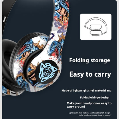 Creative Design Wireless Headset – Bluetooth, Head-Mounted Audio for Media & Calls - Daily Goods