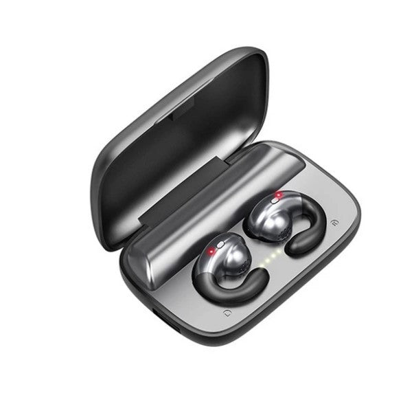 Bone Conduction Bluetooth 5.0 Ear Clip Headphones – Wireless Stereo, Waterproof, Noise-Canceling Calls - Daily Goods