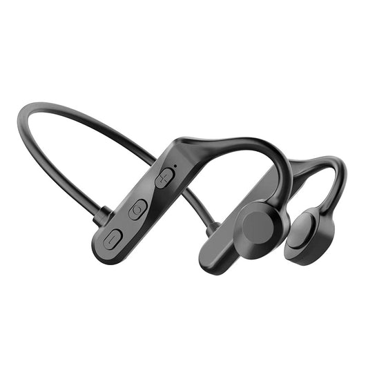 Wireless Bluetooth Headset – NFC & Voice Control | Battery Display, Call & Music Support | Multi-Point Connection | Private Mold | 10m Range - Daily Goods