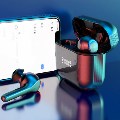 Touch Control Bluetooth Mini Earphones for Sports Music Stereo Digital Display in-ear Wireless Earbuds - Daily Goods