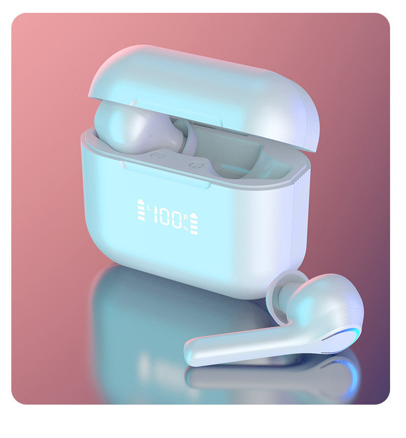 Touch Control Bluetooth Mini Earphones for Sports Music Stereo Digital Display in-ear Wireless Earbuds - Daily Goods