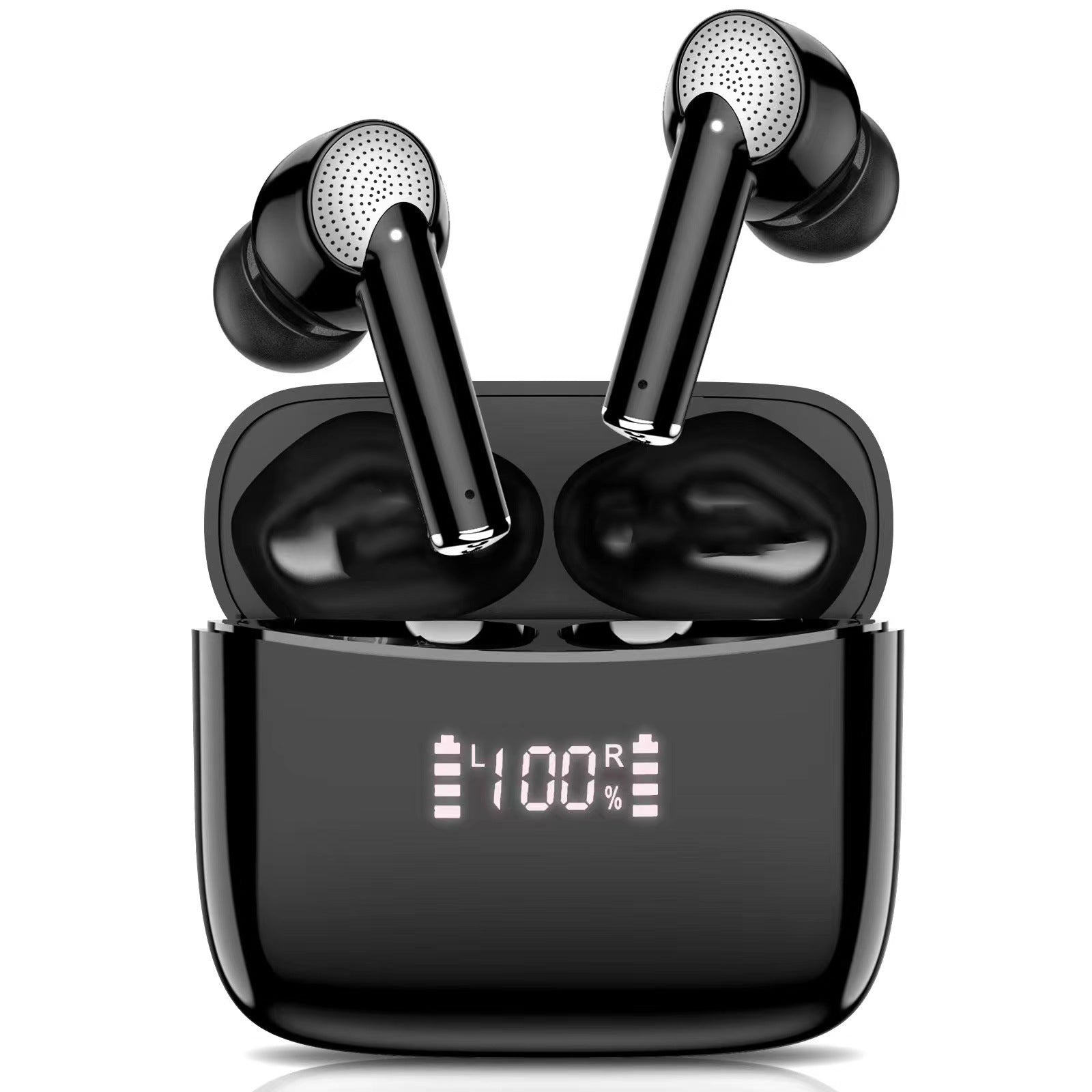 Touch Control Bluetooth Mini Earphones for Sports Music Stereo Digital Display in-ear Wireless Earbuds - Daily Goods