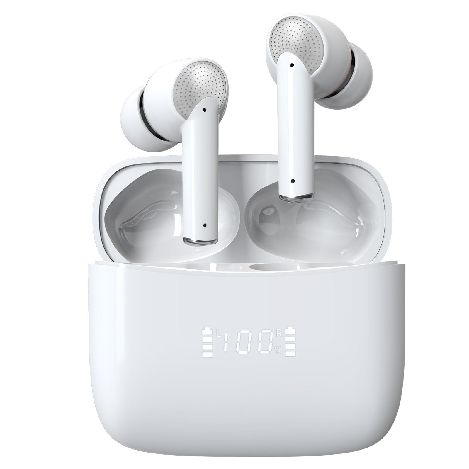Touch Control Bluetooth Mini Earphones for Sports Music Stereo Digital Display in-ear Wireless Earbuds - Daily Goods