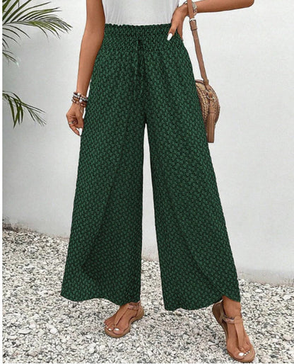 Women’s Ethnic Retro Urban Trousers – High Waist Loose Fit Pants - Daily Goods