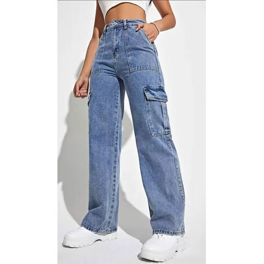 Women’s Cargo Jeans - Daily Goods