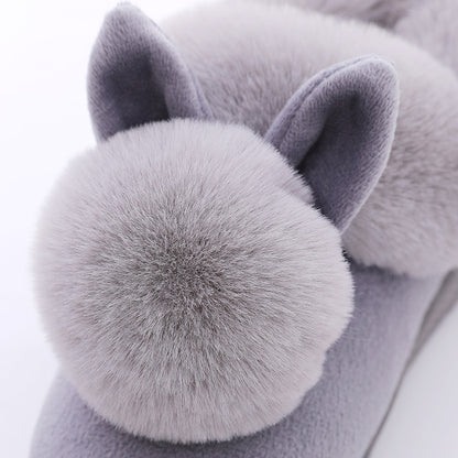 Autumn Winter Women’s Cotton Slippers - Daily Goods