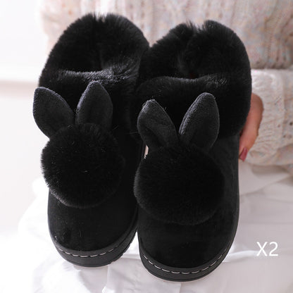 Autumn Winter Women’s Cotton Slippers - Daily Goods