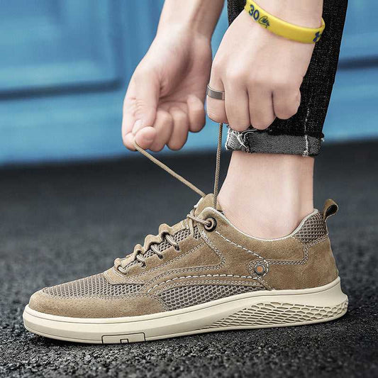 All-match Mesh Sports Casual Retro Sneakers Men - Daily Goods
