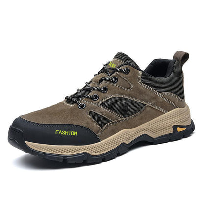 Lace-up Sneakers For Men Casual Breathable Outdoor Hiking Running Sports Shoes - Daily Goods