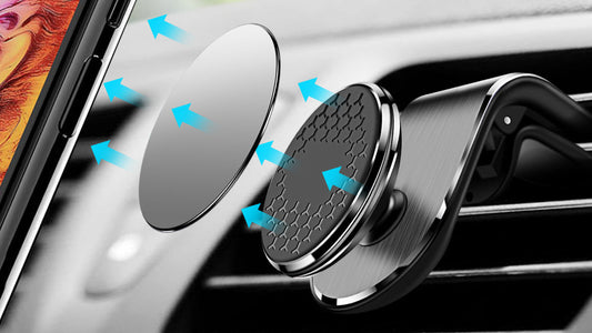 360° Rotatable Adjustable Magnetic Patch for car Dashboard – Super Strong Force, High-Quality Material - Daily Goods