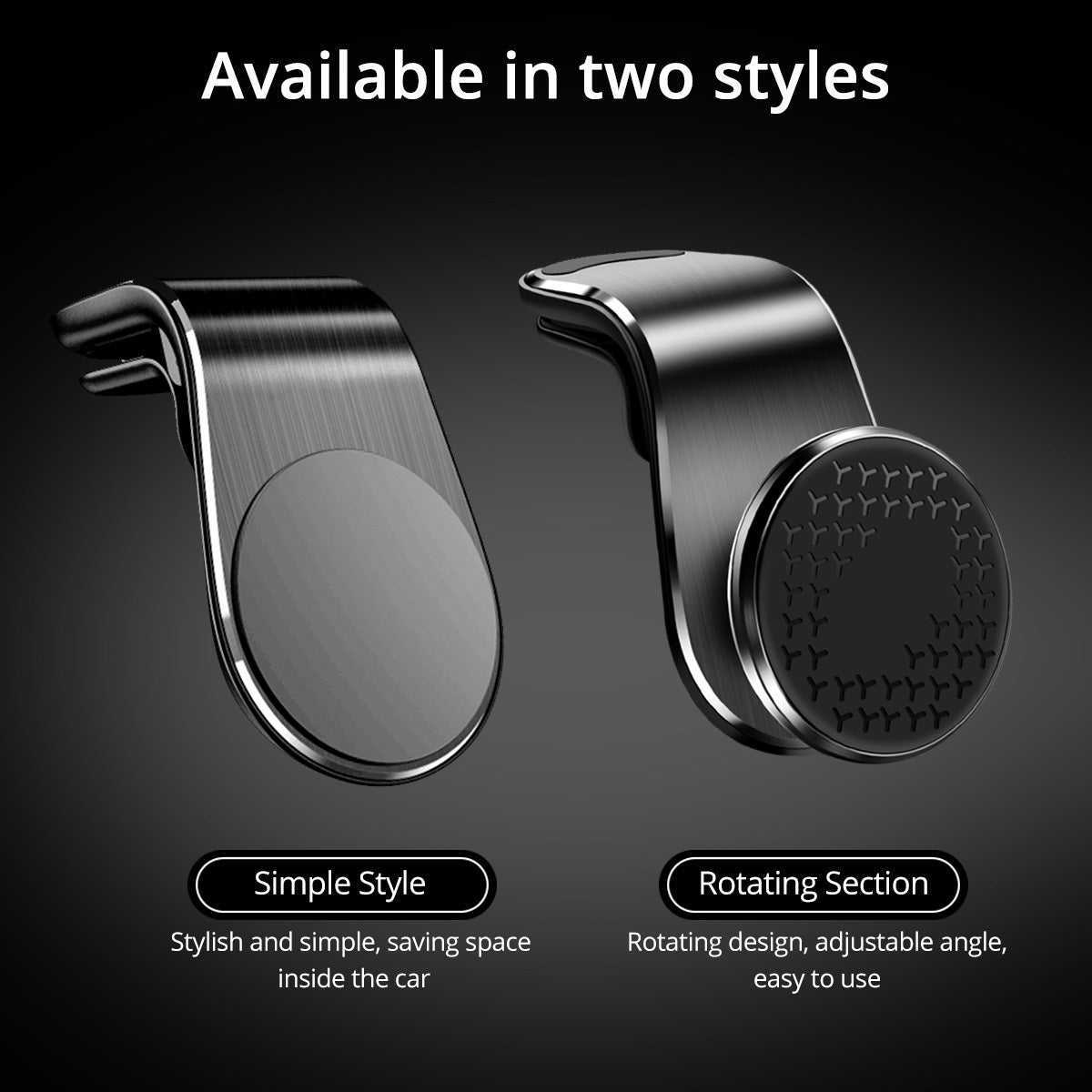 360° Rotatable Adjustable Magnetic Patch for car Dashboard – Super Strong Force, High-Quality Material - Daily Goods