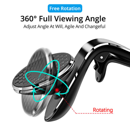 360° Rotatable Adjustable Magnetic Patch for car Dashboard – Super Strong Force, High-Quality Material - Daily Goods