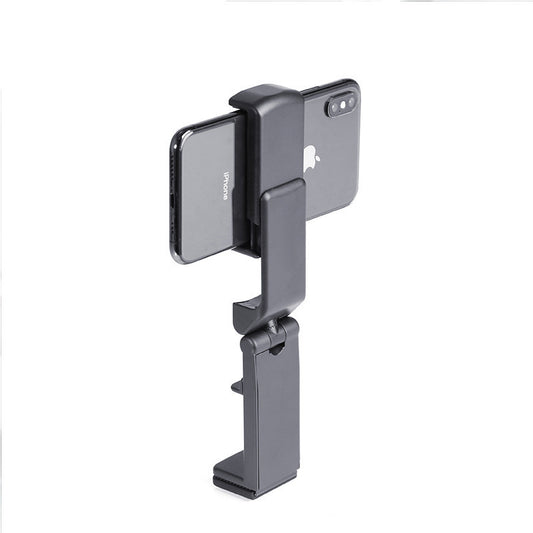 Multifunctional Lazy Desktop Phone Holder – ABS, Metal & Silicone, H22 Black - Daily Goods