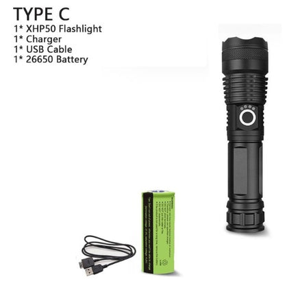 XHP70.2 Powerful Usb Led Flashlight - Daily Goods