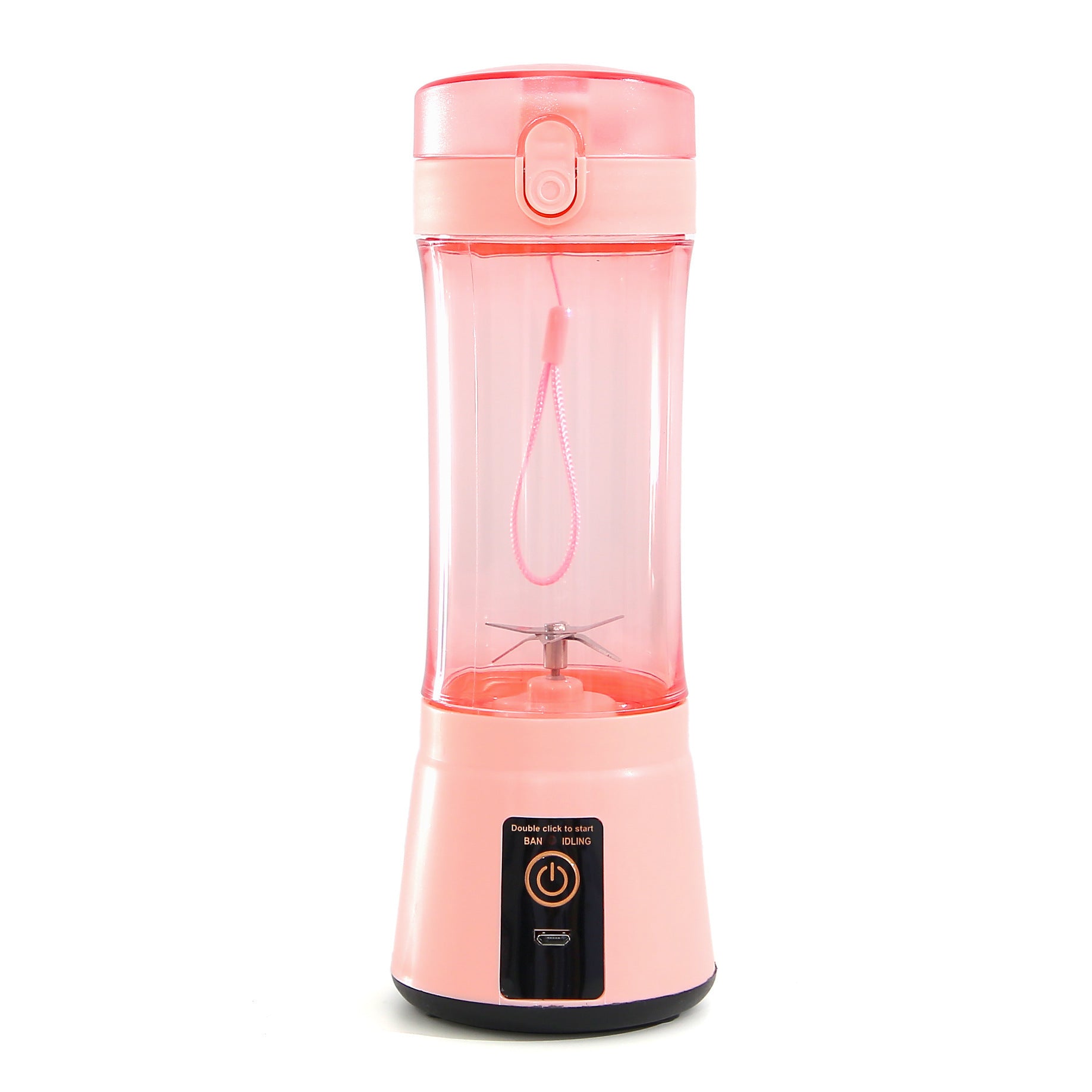 Portable Electric Fruit Juicer Wireless USB Rechargeable Mini Mixer Multifunction Summer Smoothie Blender Machine Kitchen Supplies - Daily Goods