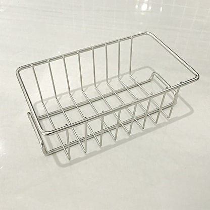 Adjustable Sink Drain Rack Sponge Storage Faucet Holder Soap Drainer Shelf Basket Organizer Kitchen Bathroom Accessories - Daily Goods