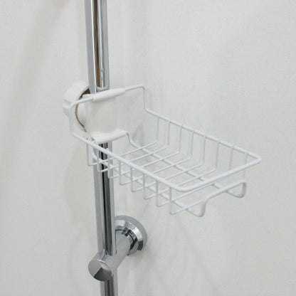 Adjustable Sink Drain Rack Sponge Storage Faucet Holder Soap Drainer Shelf Basket Organizer Kitchen Bathroom Accessories - Daily Goods
