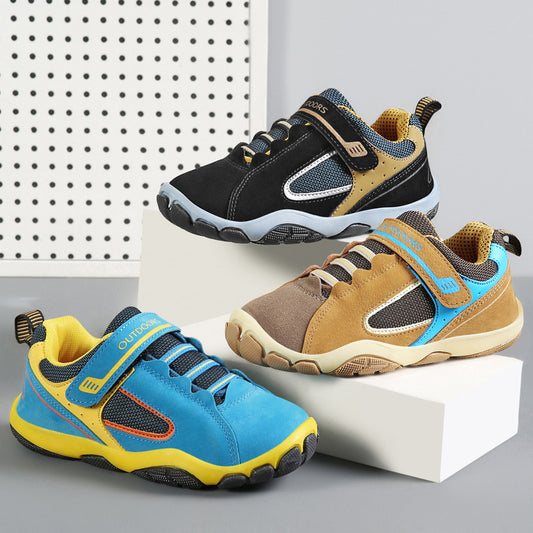 Casual Children's Patchwork Printed Sports Shoes - Daily Goods