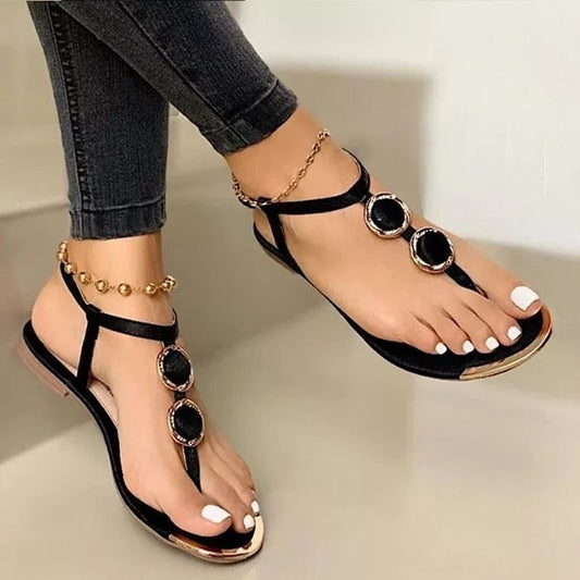 Women's Flat Sandals Summer Beach Shoes - Daily Goods