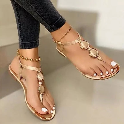Women's Flat Sandals Summer Beach Shoes - Daily Goods